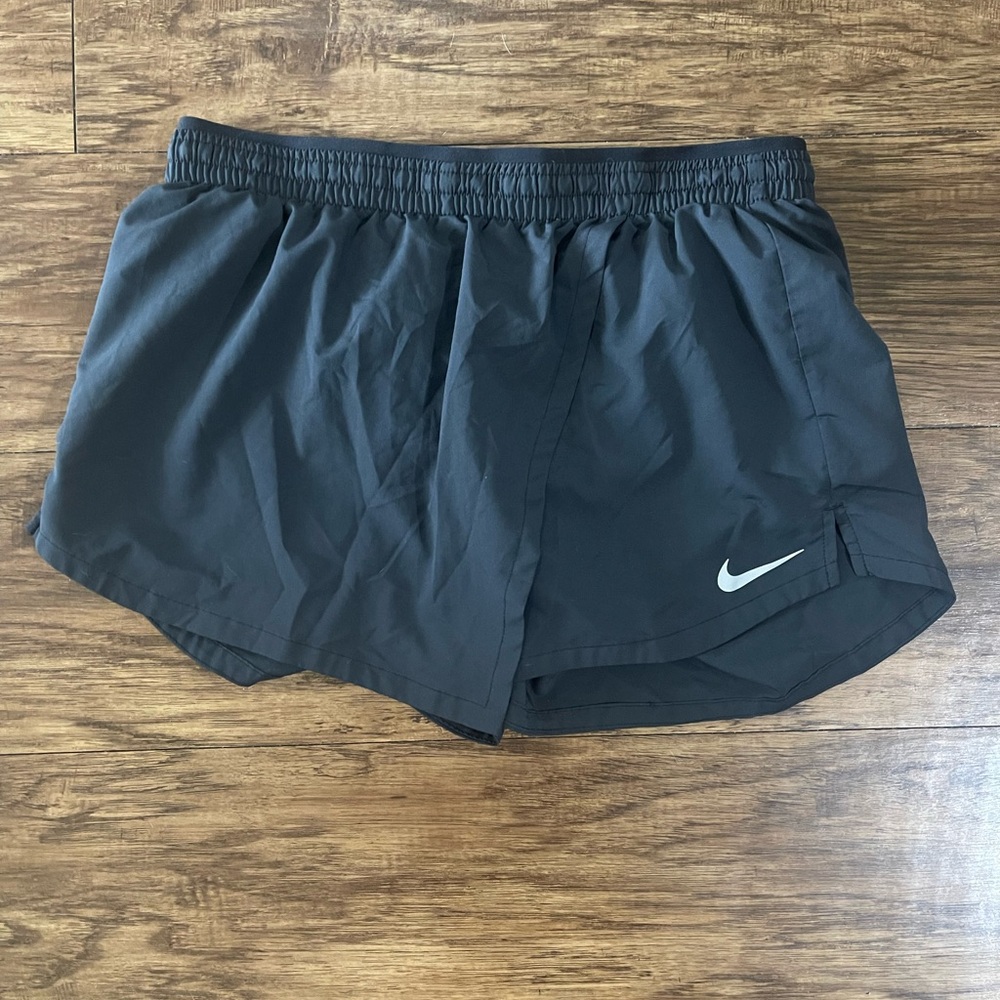Women’s black Nike running shorts Dri fit